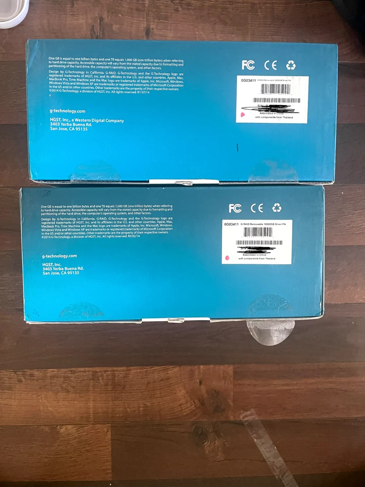 12 tb EXTERNAL HDD G RAID 0g03411 - Image 2 of 2