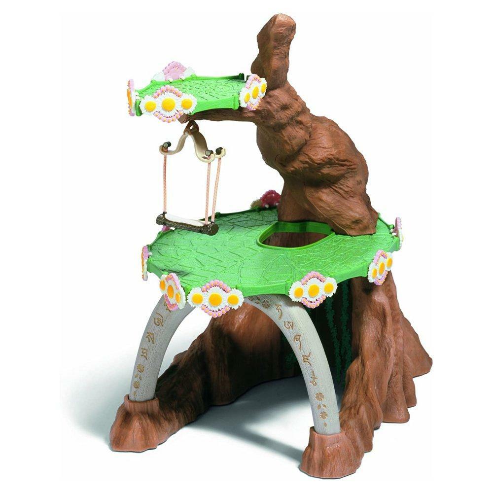 シュライヒ Schleich バヤラ 42032 エルフの隠れ家 廃盤 レア Schleich 42032 Bayala Sun Elf House Fantasy figurine setting rare