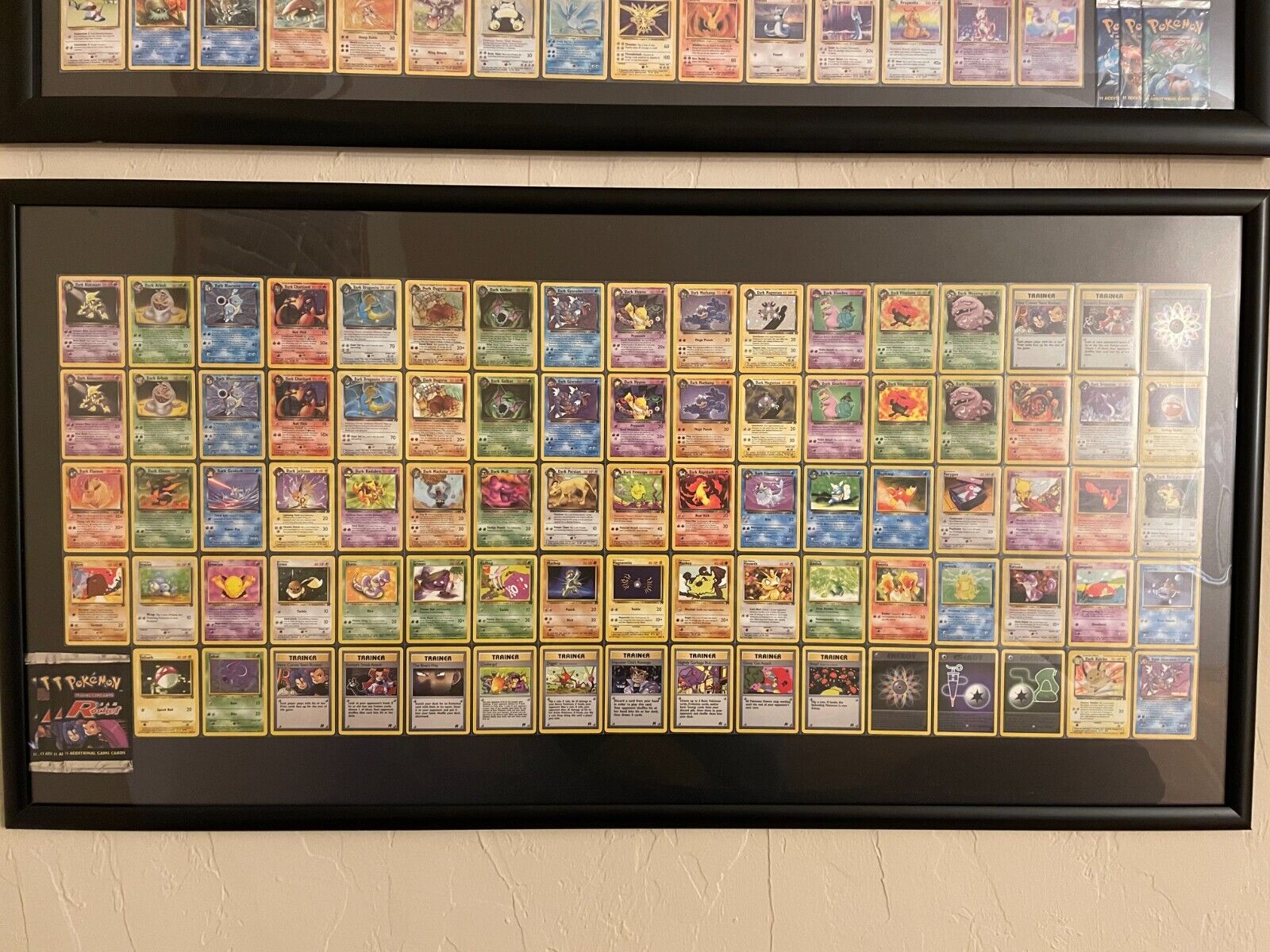 I framed all of my original 151 Pokemon cards