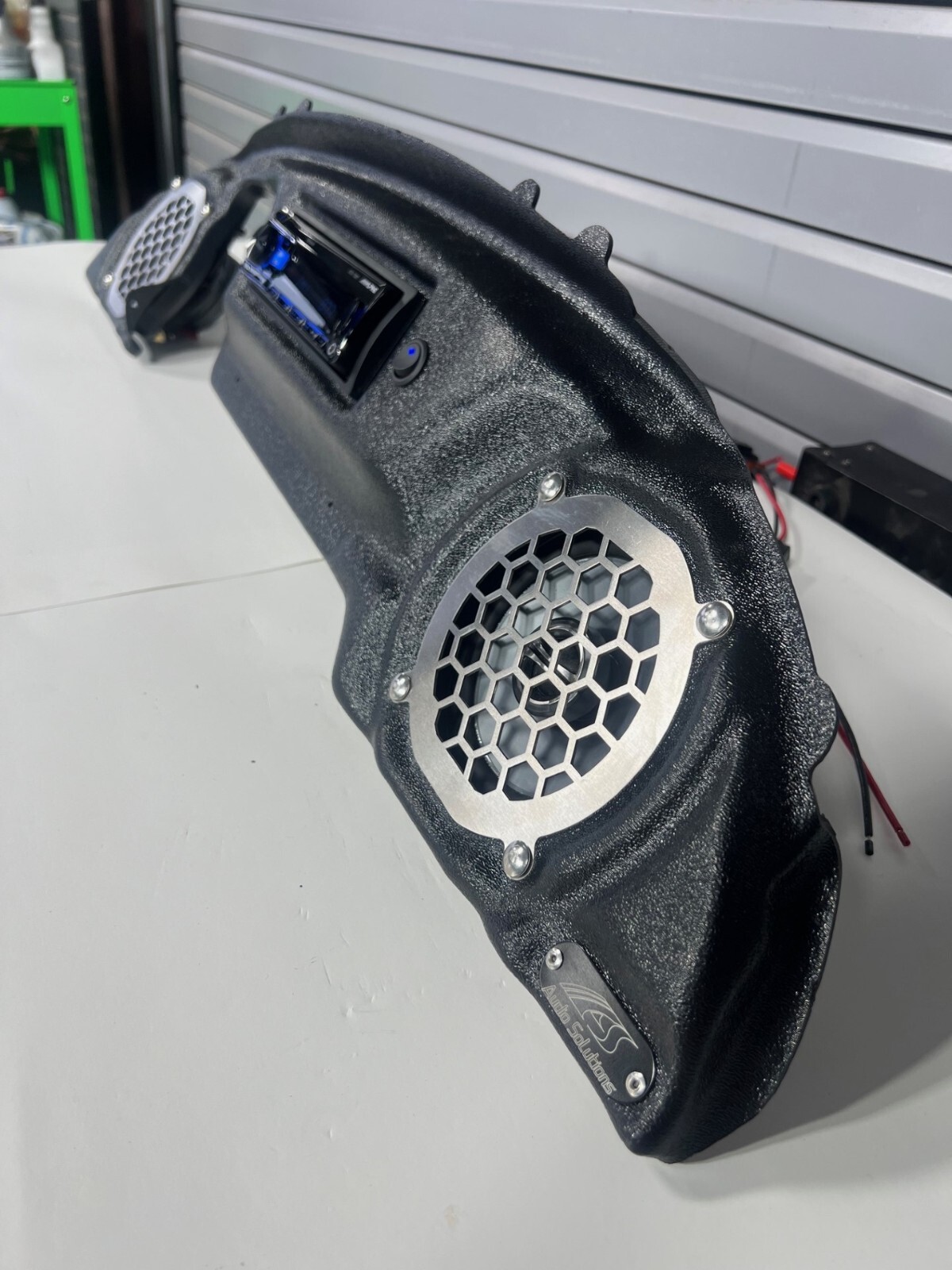 Complete Club Car Dash w/Alpine Radio and Speakers fits Onward