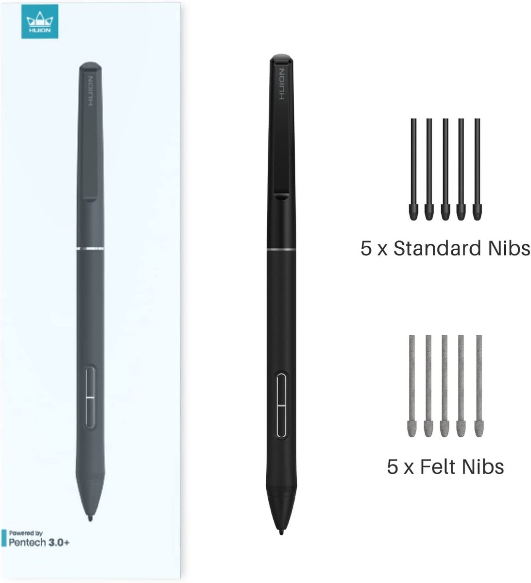 HUION PW550S Pen support Kamvas 22 Series, Kamvas 24 Series