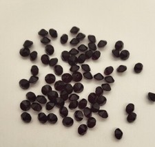 12pc Swarovski Crystal Garnet 6mm Flat Bicone 5307 Beads; Red Rondelle