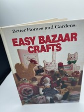 1981 Easy Bazaar Vintage Book Crafts Sewing Woodburning Needlepoint Knitting