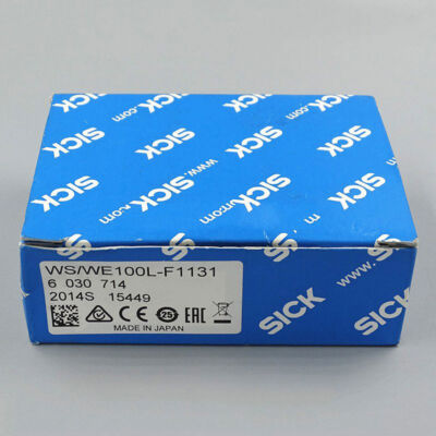 1PC New SICK WS/WE100L-F1131 6030714 Photoelectric Sensor Expedited Shipping