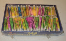 Drink Cocktail Picks Umbrellas Assorted 144ct