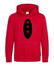 Image of Spider Man Logo Spider Man Inspired unisex kids/adults HOOD HOODIE