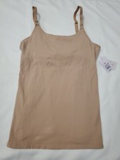  NEW Auden Women's Nursing Cami Tan Size Medium