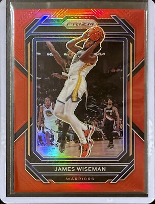 James Wiseman - 2022-23 Panini Prizm - Numbered /299 - Red Prizm #100