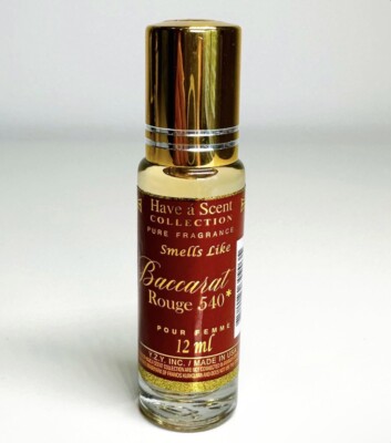 Baccarat Rouge 540 Roll-On Oil Perfume- Duo x 12ml