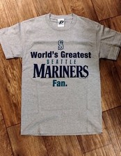 Seattle Mariners MLB Vintage 2004 Dynasty Shirt - Size S Ken Griffey Jr.