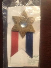 Vintage 1973 Shepard Of the Hills Trail Ride Pin/Ribbon Kimberling City Missouri