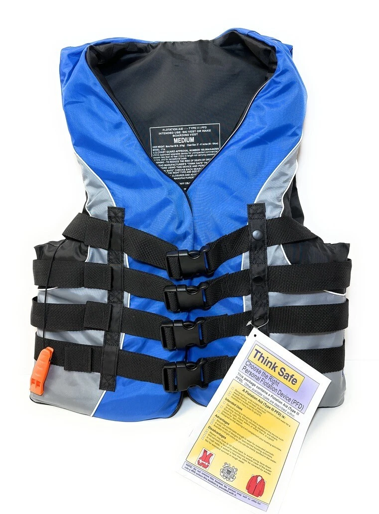 5 Different Types of Life Jackets (PFD's)