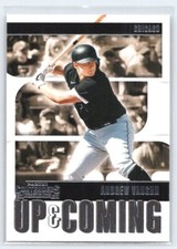 2020 Panini Contenders Andrew Vaughn #UC-7    Up and Coming Chicago White Sox