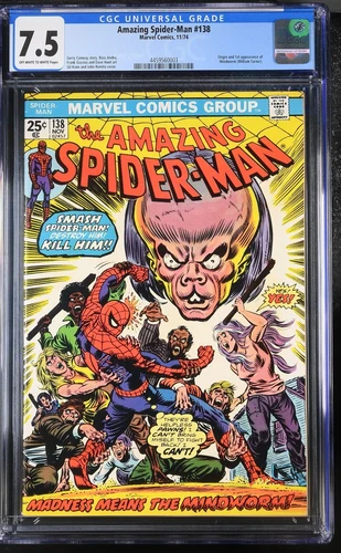 Amazing Spider-Man #138, CGC 7.5, John Romita Cover
