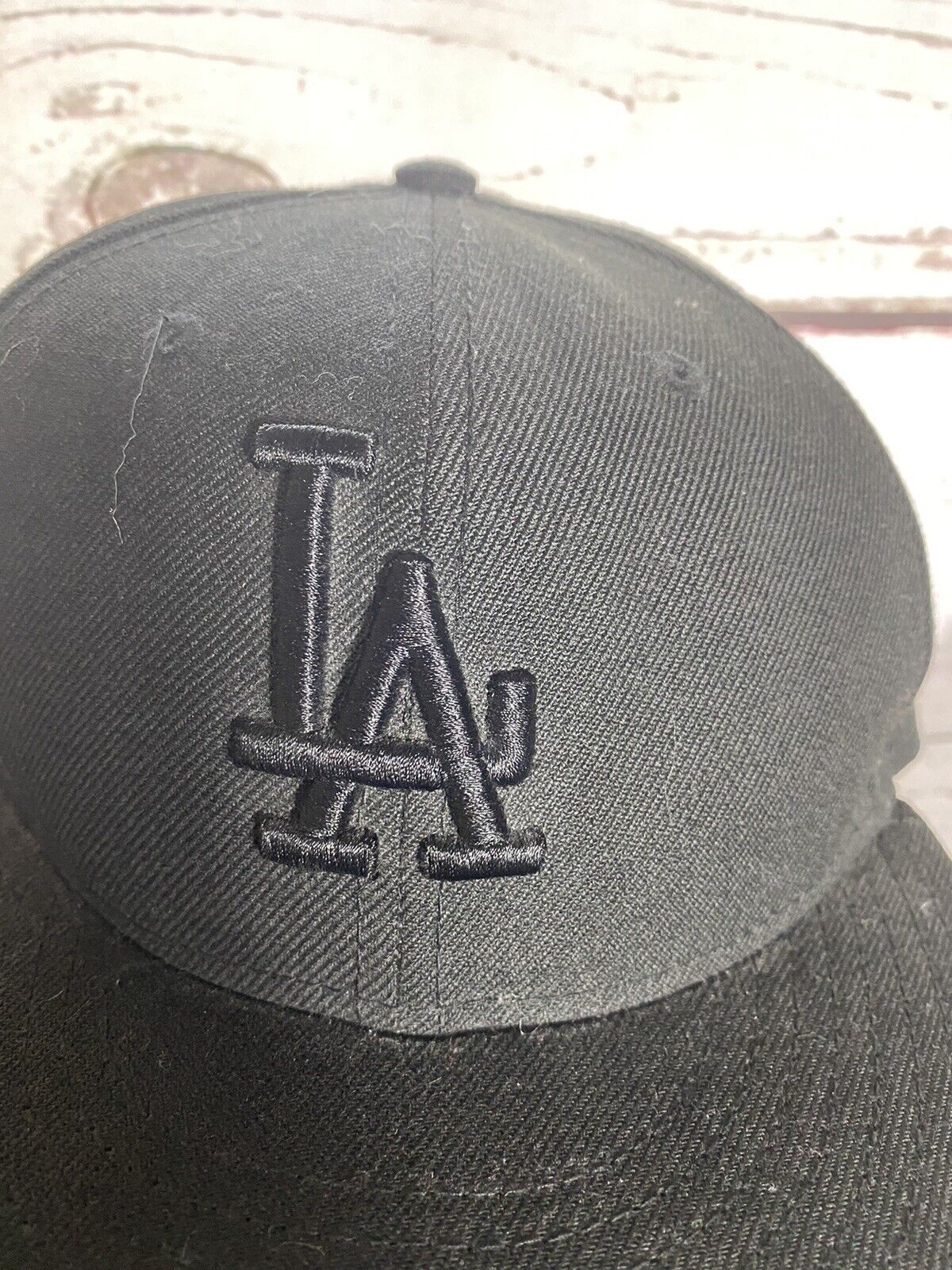 Official New Era LA Dodgers MLB Seasonal Font Back Black T-Shirt B5728_263  B5728_263