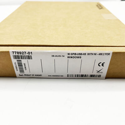 Sealed National Instruments GPIB-USB-HS Adapter Controller IEEE488 NI 778927-01
