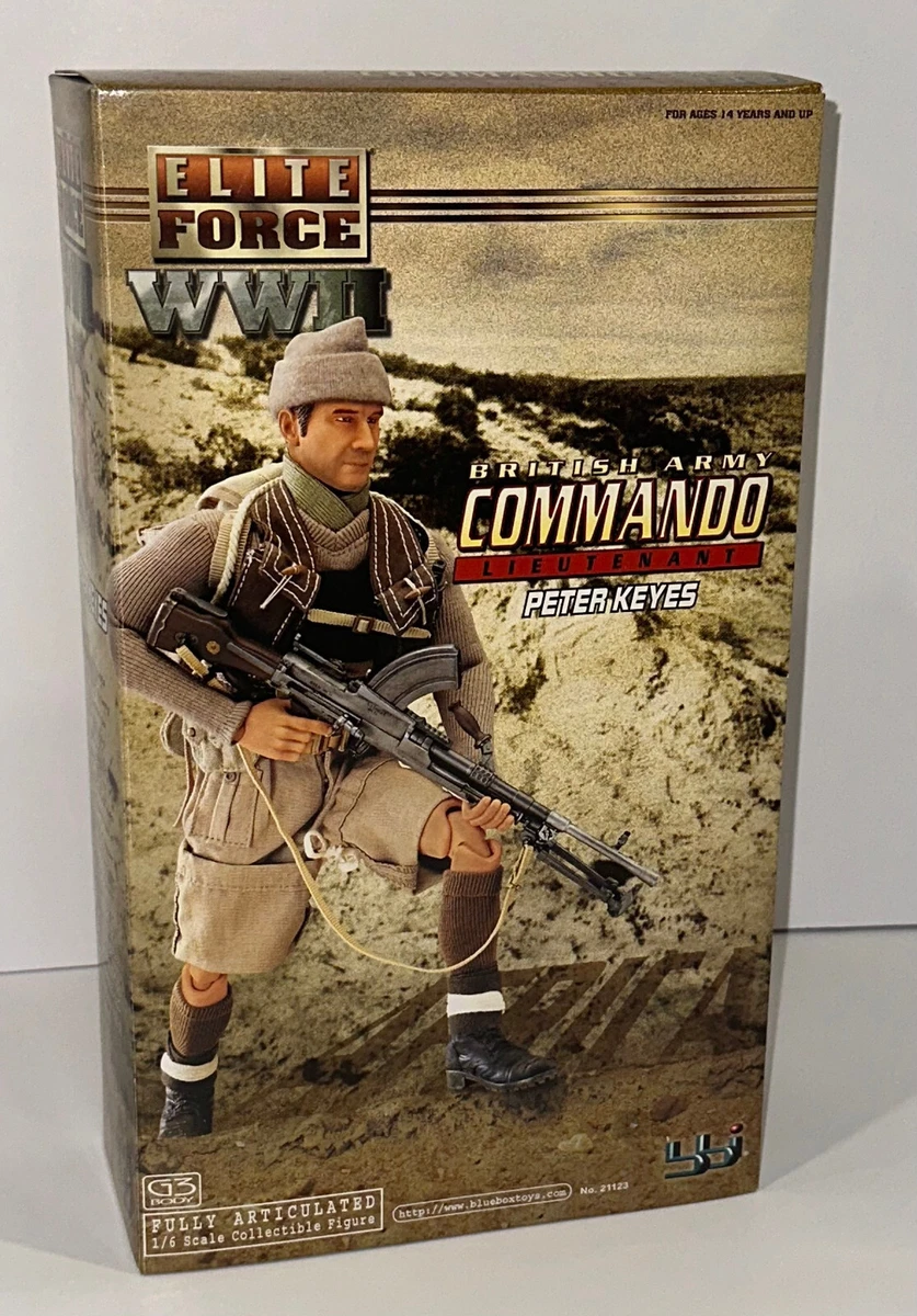 Elite Force Blue Box Military & Adventure Action Figures 2002 Year