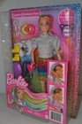 BARBIE DOLL LEOPARD RAINBOW HAIR BARBIE DOLL WITH EXTRA FASHION AND SHOES