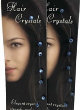 Hair Crystals Magnetic Extension Strand Removable Hair Gem Jewelry Tress