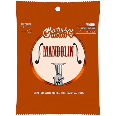 Martin Mandolin M465 Monel Wound 8 Strings Medium 11