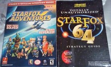 Starfox 64 Strategy Guide Brady Games, Starfox Adventures Prima Games