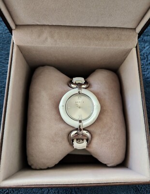 Gucci Bamboo Watch - White | eBay display picture 2