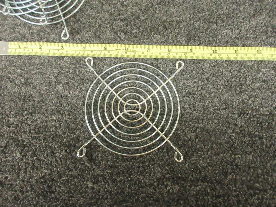10 120mm Fan Guard Grill Wire Electronics PC Computer Bulk Army HP Agilent  - Image 2 of 4