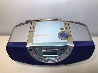 Panasonic RX-EX1 Portable Radio CD Cassette Tape Player AM/FM