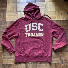 USC Trojans University Of Southern California Vintage 47 Athletic Hoodie Sz Smal