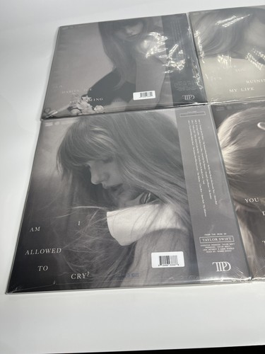 Taylor Swift Tortured Poets Dept Vinyl SET ALLE 4 Farbvarianten schwarzer Albatros - Bild 11 von 11