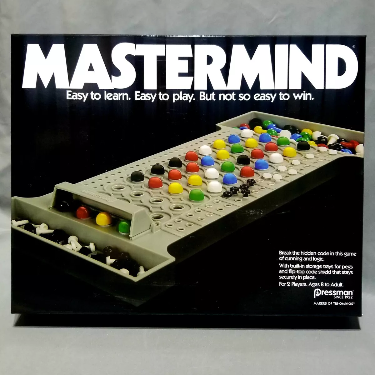 Mastermind Code Solving Logic Board Game by Pressman New Sealed