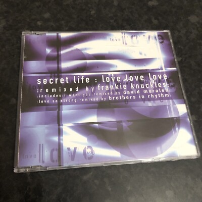 Secret Life - Love Love Love - 3 Track CD Single 1996 Frankie Knuckles