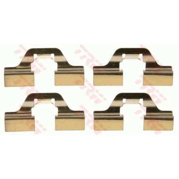 TRW ZubehöRsatz Scheibenbremsbelag Hinten FüR VW Golf IV Passat Variant PFK405-image