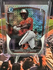 2023 Bowman Chrome - Prospects  Mojo Refractor #BCP-207 Anderson De Los Santos