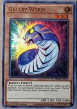 Yu-Gi-Oh! - Galaxy Worm - Ultra Rare - BLAR-EN078  - 1st Ed -NM/M