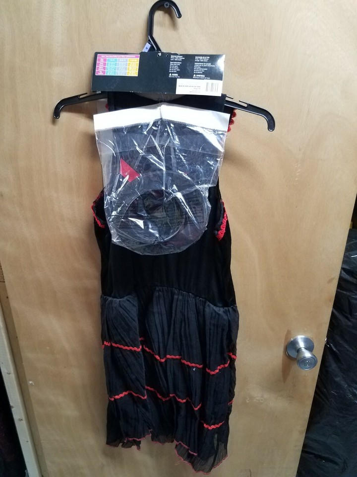 New Gothic Doll Girl Teen Medium 9-11 Halloween Costume | eBay