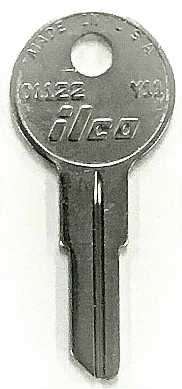 1 Hirsch Office Furniture Y11  01122 Key Blank For Various Locks Keys Blanks