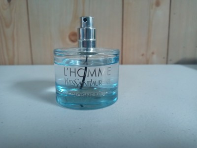 Yves Saint Laurent - L'HOMME Cologne Bleue - Men's - EDT Spray - 2.0oz used.