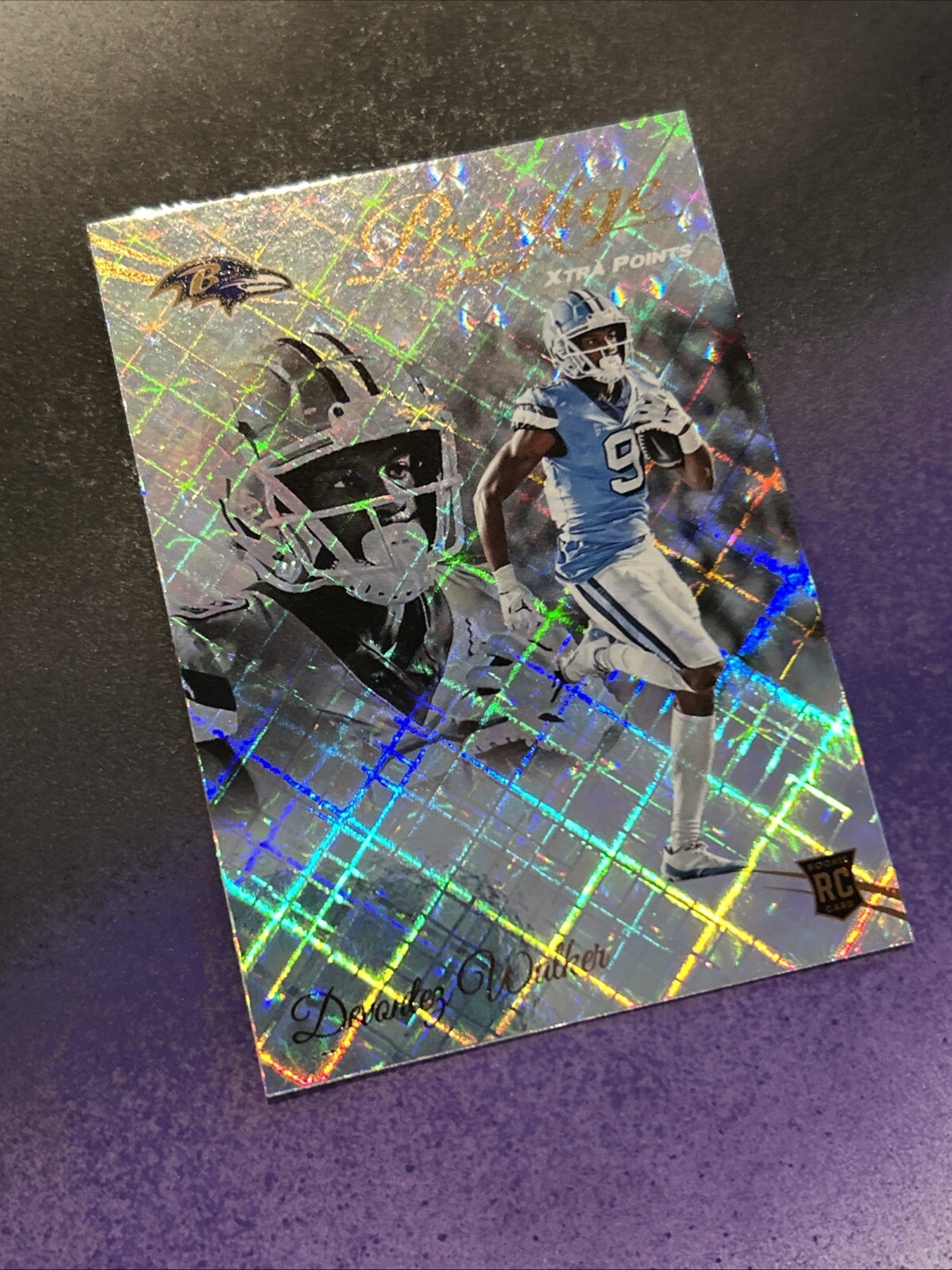 2024 Prestige Football Diamond Xtra Points #368 Devontez Walker Rc Ravens