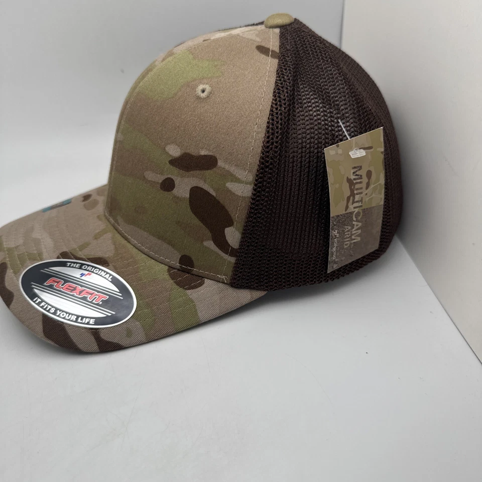 Gorra Multicam Flexfit Flex Fit Camuflaje Camuflaje Camioneros GR54 Foto 3 de 4