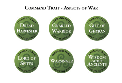 2. Edition Sylvaneth Zauber Eigenschaften & Artefakt Token Warhammer Age of Sigmar