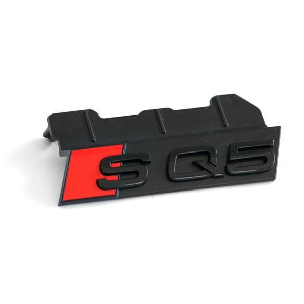 Original Audi SQ5 Schriftzug Schwarz Tuning KüHlergrill Black Edition Emblem OEM-image