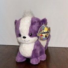  RARE Neopets Purple Doglefox PetPet 4" Plush 2006 NWT
