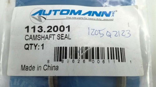 AUTOMANN CAMSHAFT SEAL 113.2001 New Unopened - Picture 2 of 2