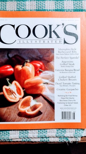 COOK'S ILLUSTRATED PAPERBACK BOOK JULY & AUGUST 2010 MEMPHIS-STYLE BARBECUED RIB - Imagen 7 de 24