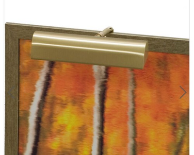 #ad House Of Troy Traditional Picture Light 9” Satin Brass T9 51 $99.95