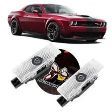 2Pcs Car Door Light Projector Ghost Shadow Lights, Laser Scatpack-Challenger