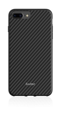 Evutec iPhone 8 Plus Karbon Hard heavy duty Phone Case (Black) & Free Vent Mount