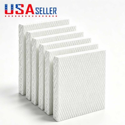 6 Pack HFT600 Replacement filter for Honeywell Top Fill Tower Humidifier HEV620B