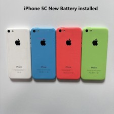 Unlocked Apple iPhone 5c -16GB White / Bule /Pink / Green 4 colors New Battery